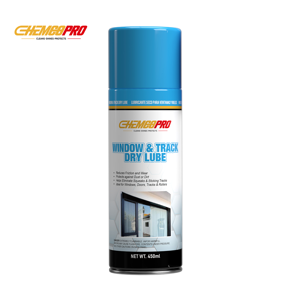 LUBRICANTE SECO PARA VENTANAS Y RIELES