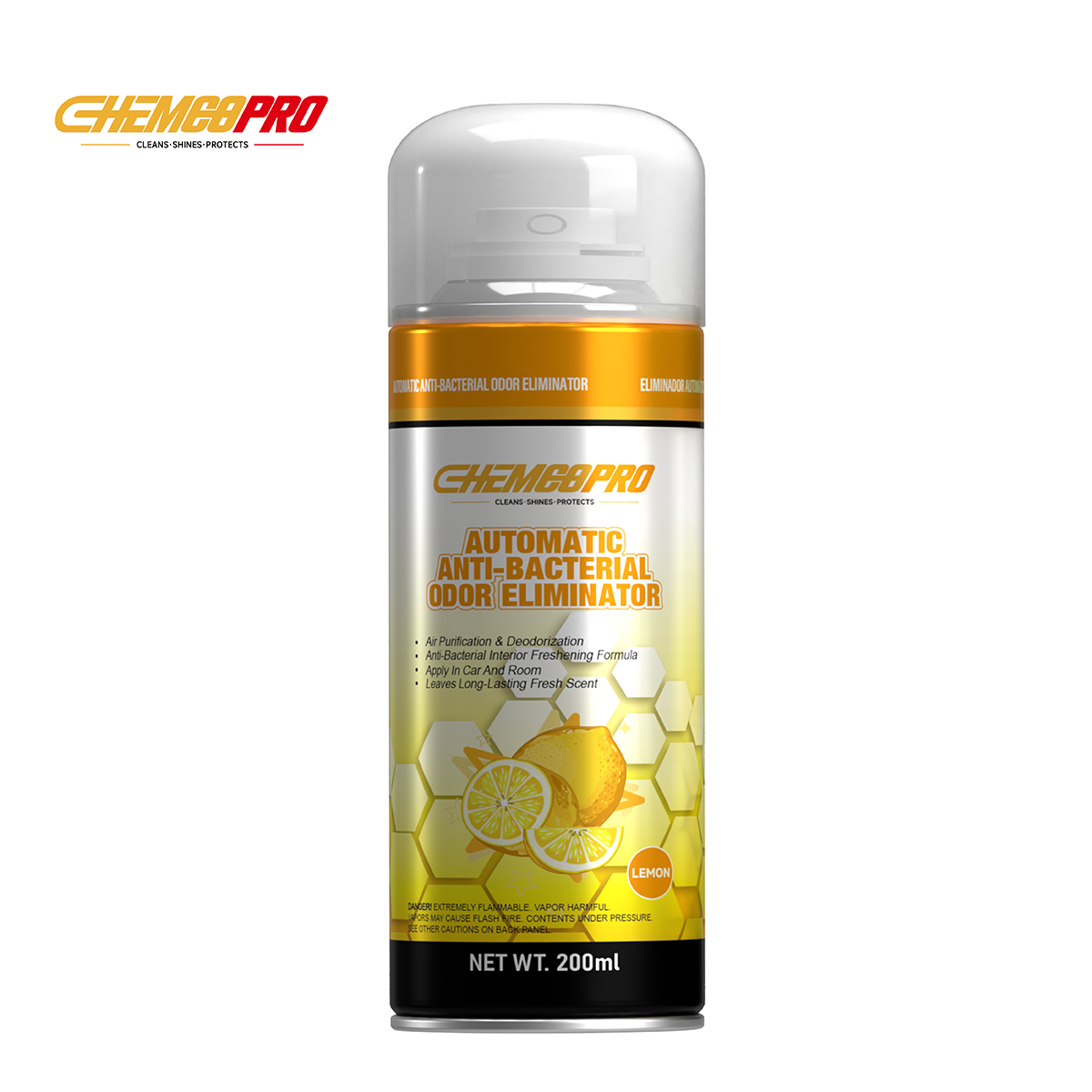 ELIMINADOR AUTOMÁTICO DE OLORES ANTIBACTERIAL/LIMÓN