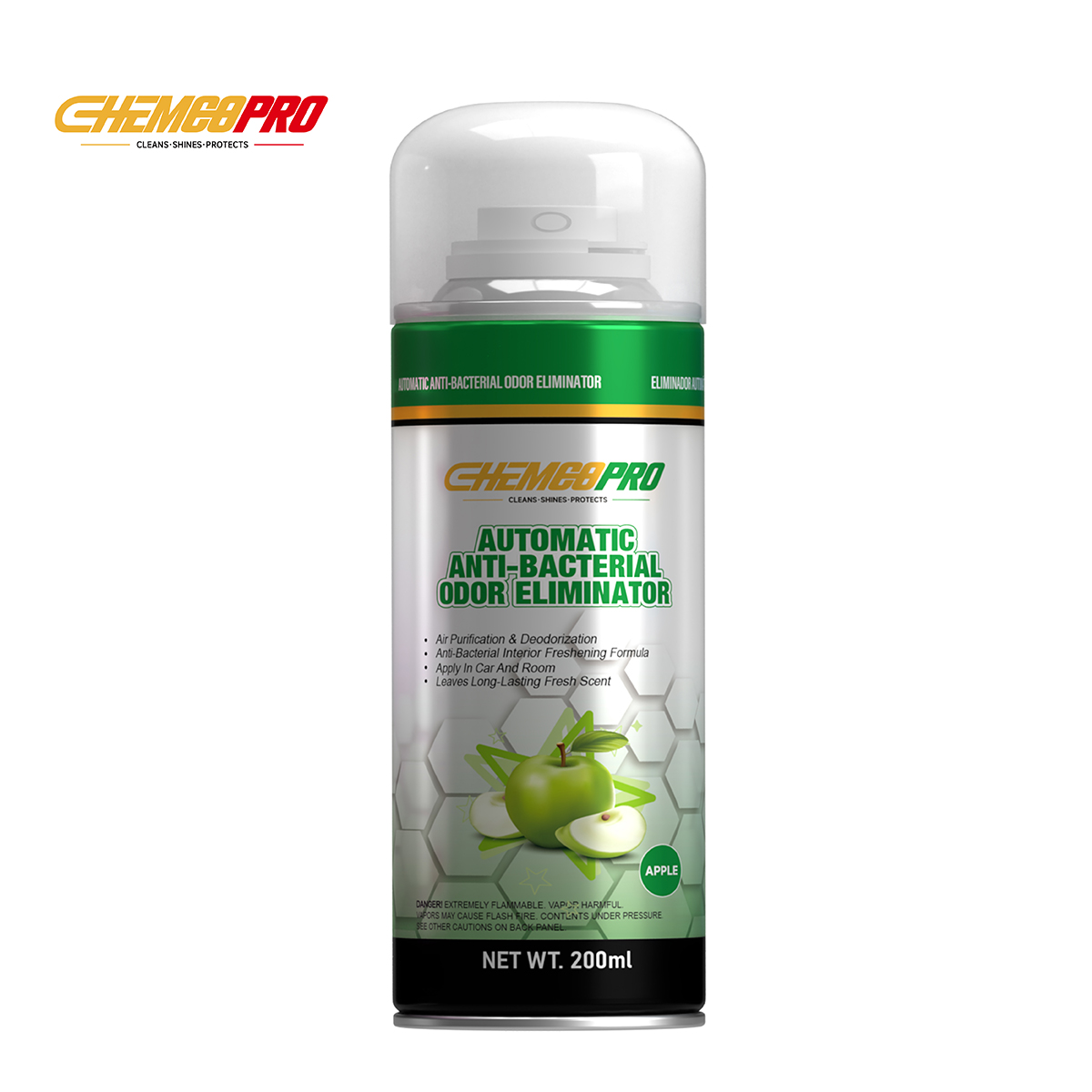  ELIMINADOR AUTOMÁTICO DE OLORES ANTIBACTERIAL/MANZANA