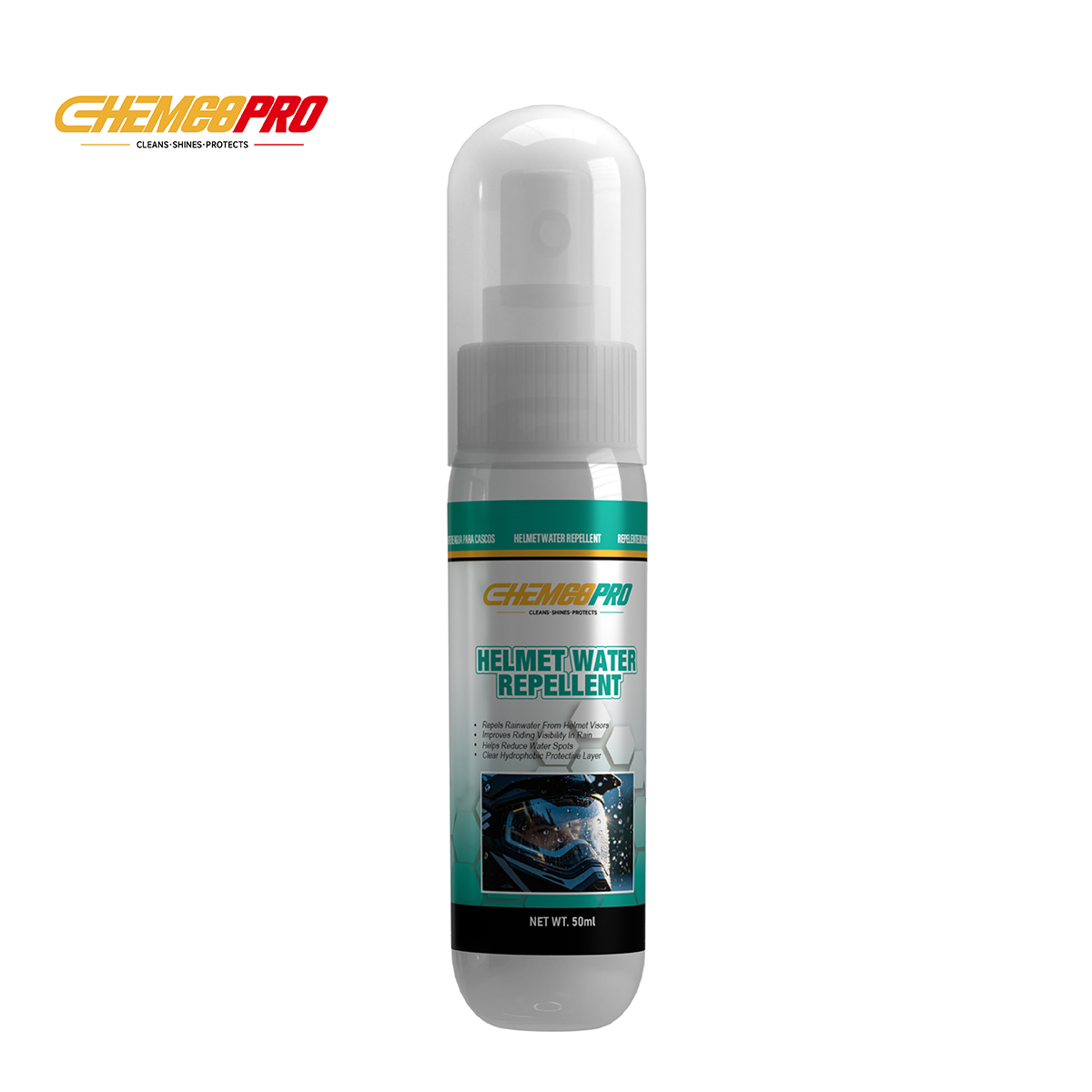REPELENTE DE AGUA PARA CASCOS