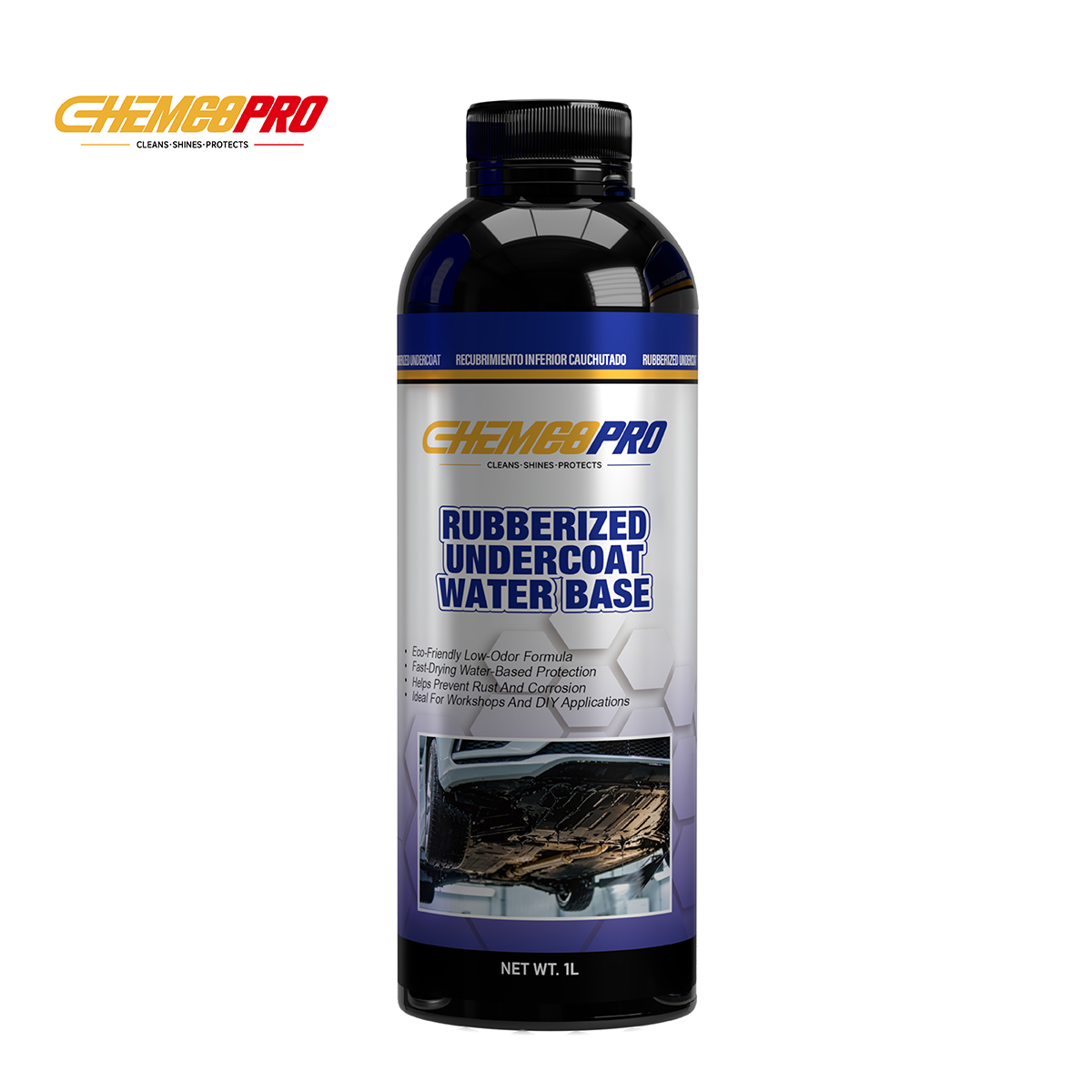 RECUBRIMIENTO INFERIOR CAUCHUTADO-BASE DE AGUA